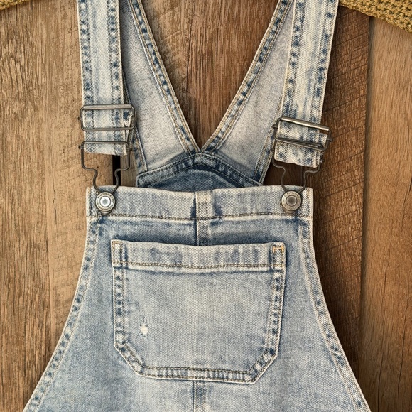 SO Light Blue Denim Overalls for Girls, size 12 - Picture 14 of 15